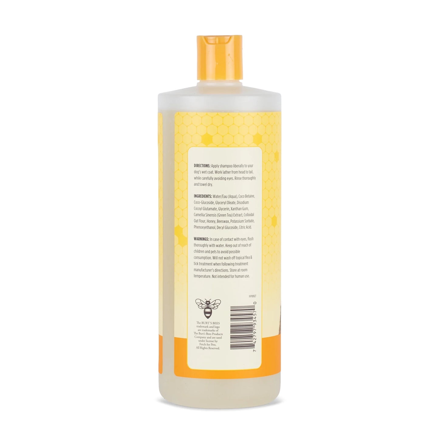 Natural Oatmeal Shampoo with Colloidal Oat Flour & Honey, Sulfate & Paraben Free, 32 Oz