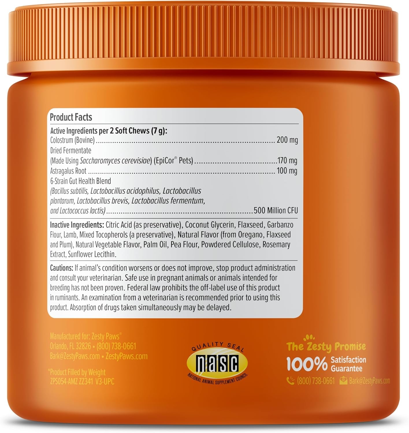 Dog Allergy Relief- Dog Itching Skin Relief- Dog Probiotics for Itchy Skin and Itchy Ears- Dog Allergy Paw Relief- Dog Allergy Chews- Dog Itch Relief - Dog Skin Allergy Relief - Lamb - 90Ct