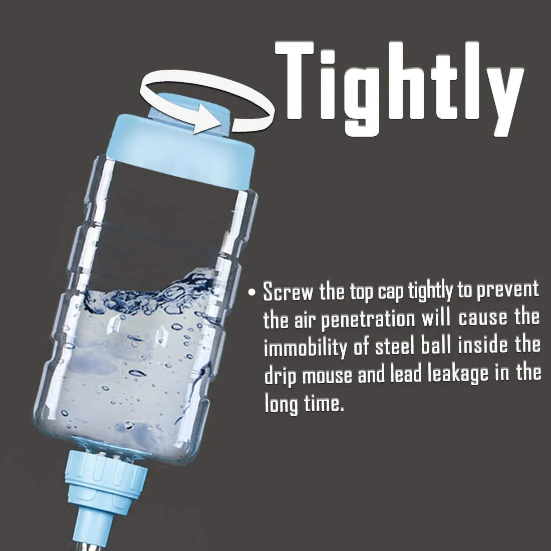 Dog Water Bottle Dispenser for Cage Crate Kennel Auto