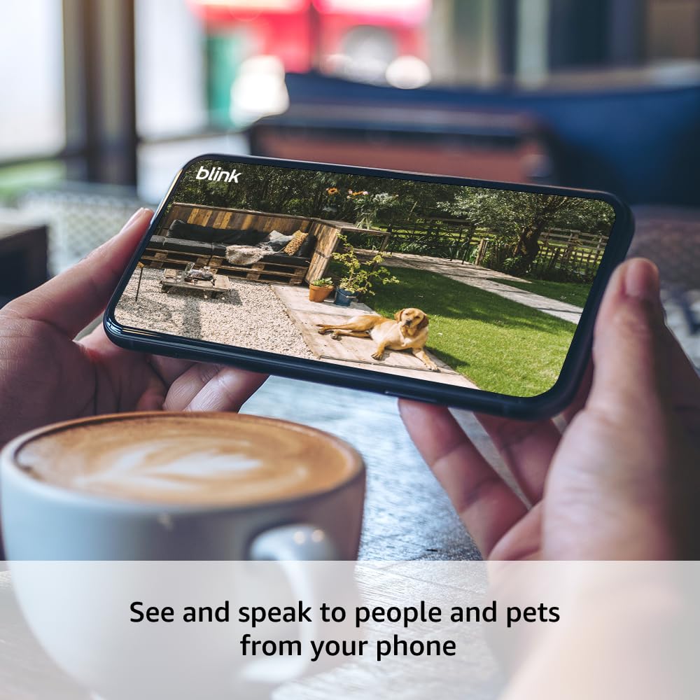 Outdoor 4 (Newest Model) – Wireless Smart Security Camera, Two-Year Battery Life, 1080P HD Day and Infrared Night Live View, Two-Way Talk. Sync Module Core Included – 3 Camera System