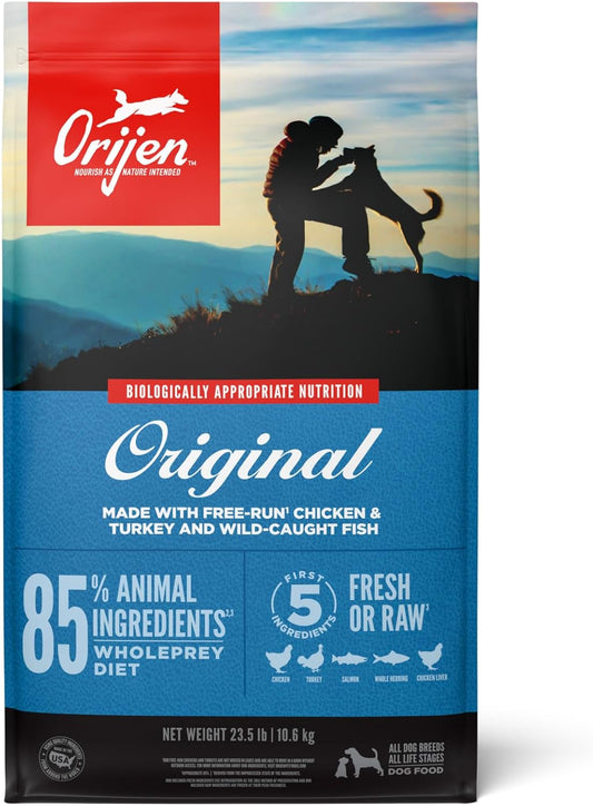 Grain Free High Protein Dry Dog Food Original Recipe 23.5Lb Bag
