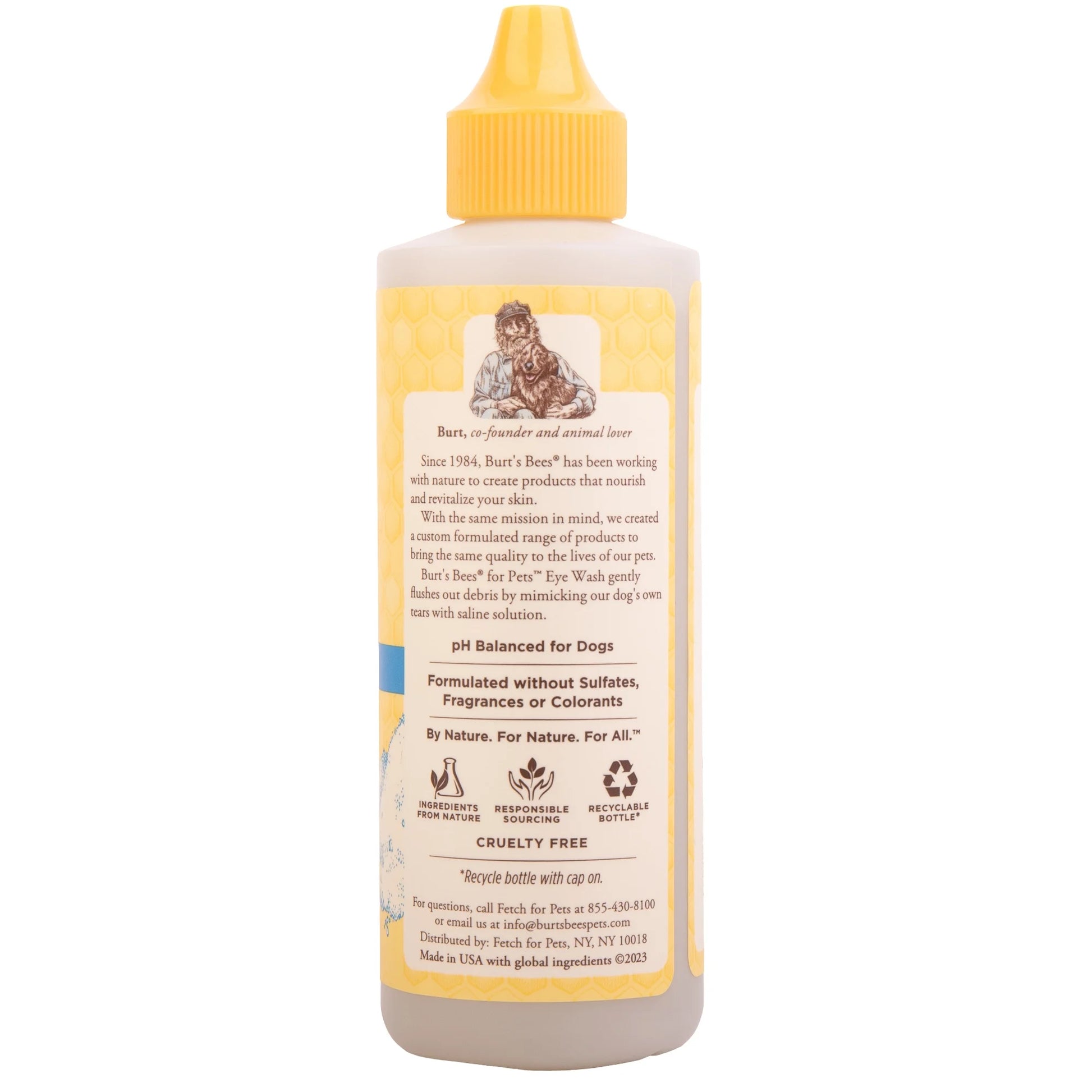 for Dogs Eye Wash Saline Solution 4 Oz.