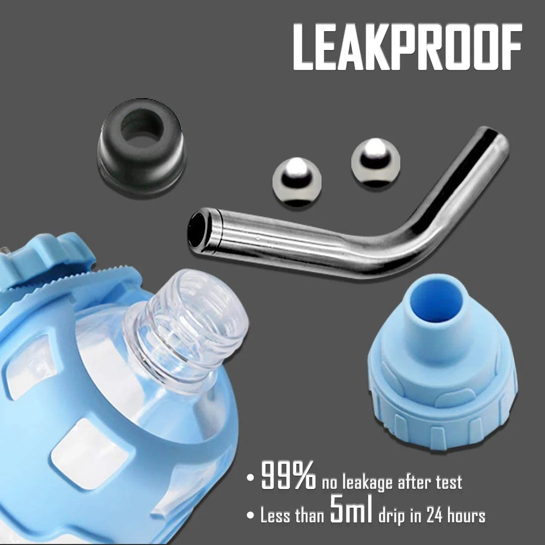 Dog Water Bottle Dispenser for Cage Crate Kennel Auto