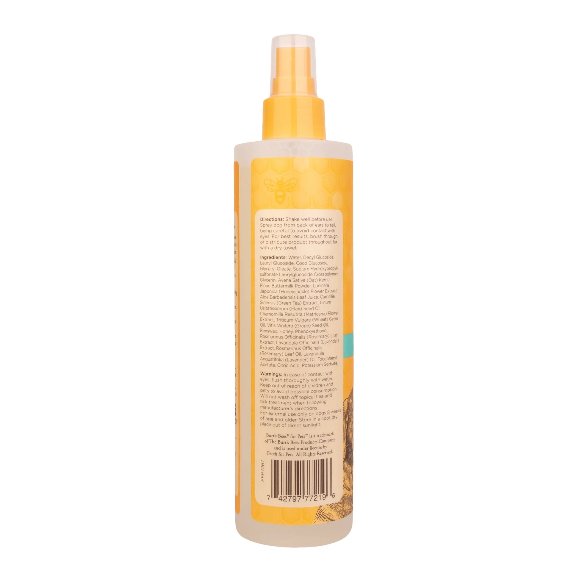 Natural Pet Care Dog and Puppy Anti-Itch Spray 10 Oz.