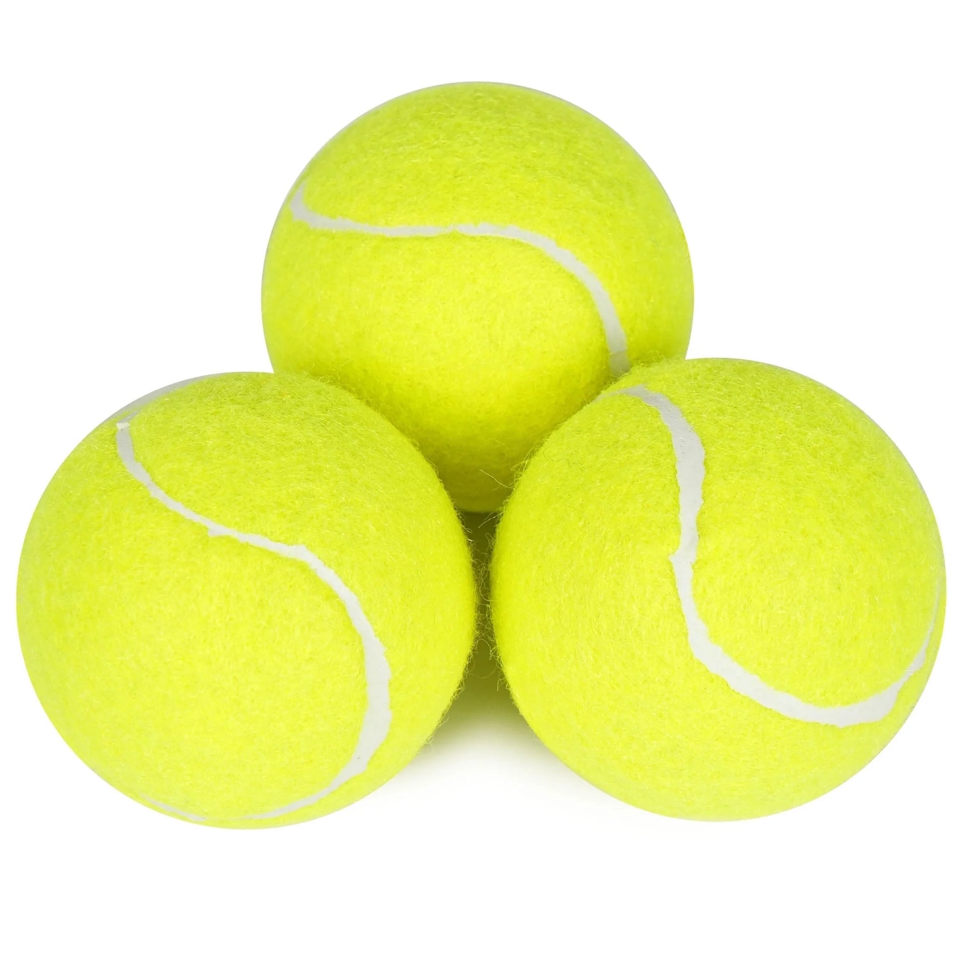 Tennis Balls for Dog, 3Pc High Elasticity Practice Tennis Ball for Pet Training, Fetching