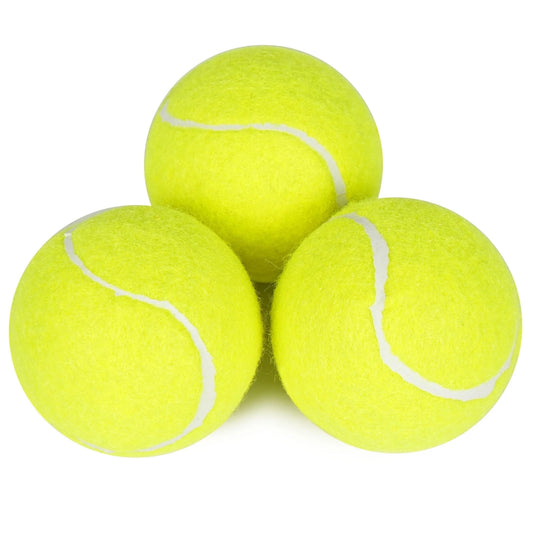Tennis Balls for Dog, 3Pc High Elasticity Practice Tennis Ball for Pet Training, Fetching