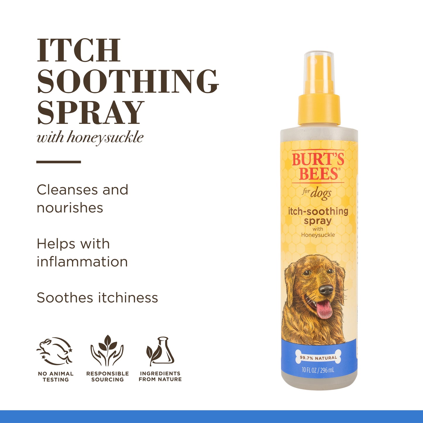 Natural Pet Care Dog and Puppy Anti-Itch Spray 10 Oz.